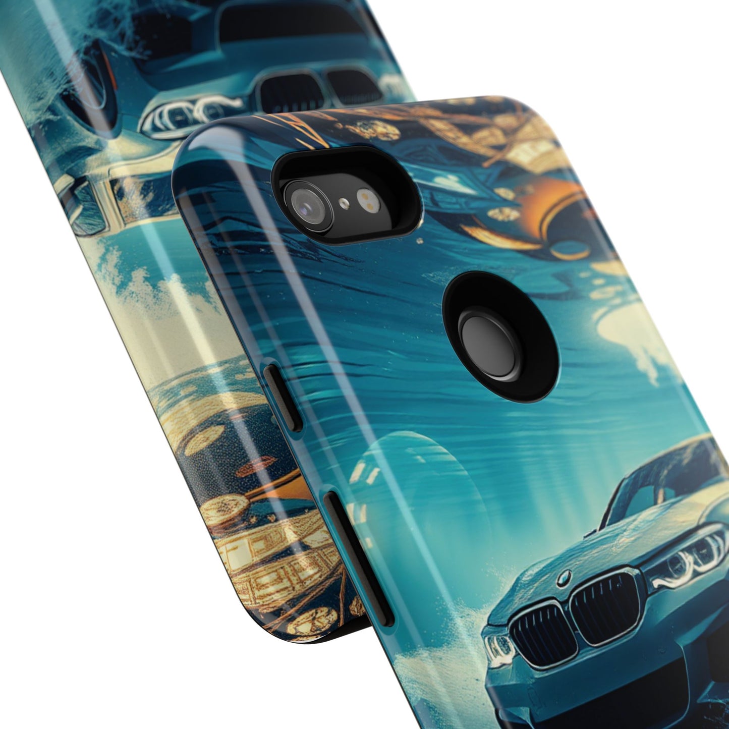 Motorsport Wave Rider Tough Phone Case