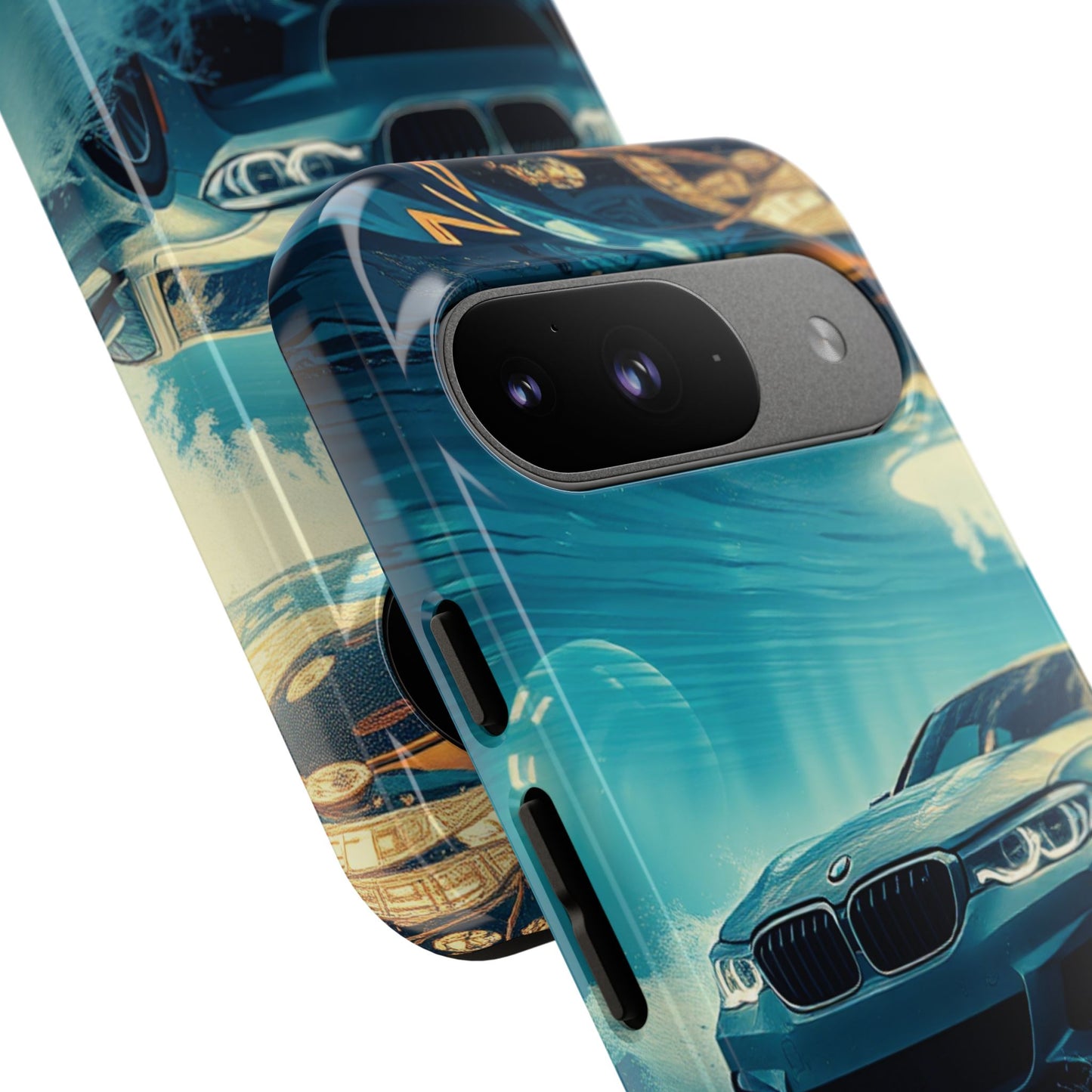 Motorsport Wave Rider Tough Phone Case