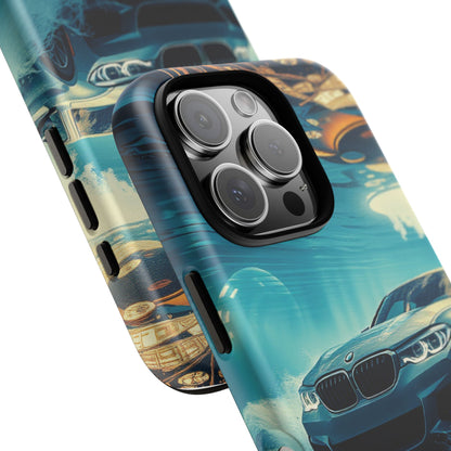 Motorsport Wave Rider Tough Phone Case