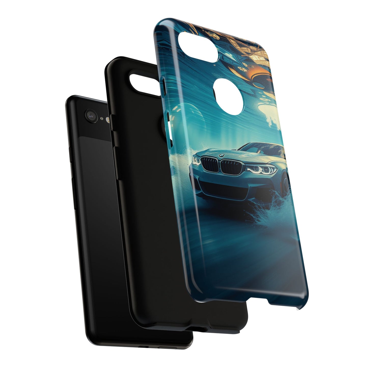 Motorsport Wave Rider Tough Phone Case