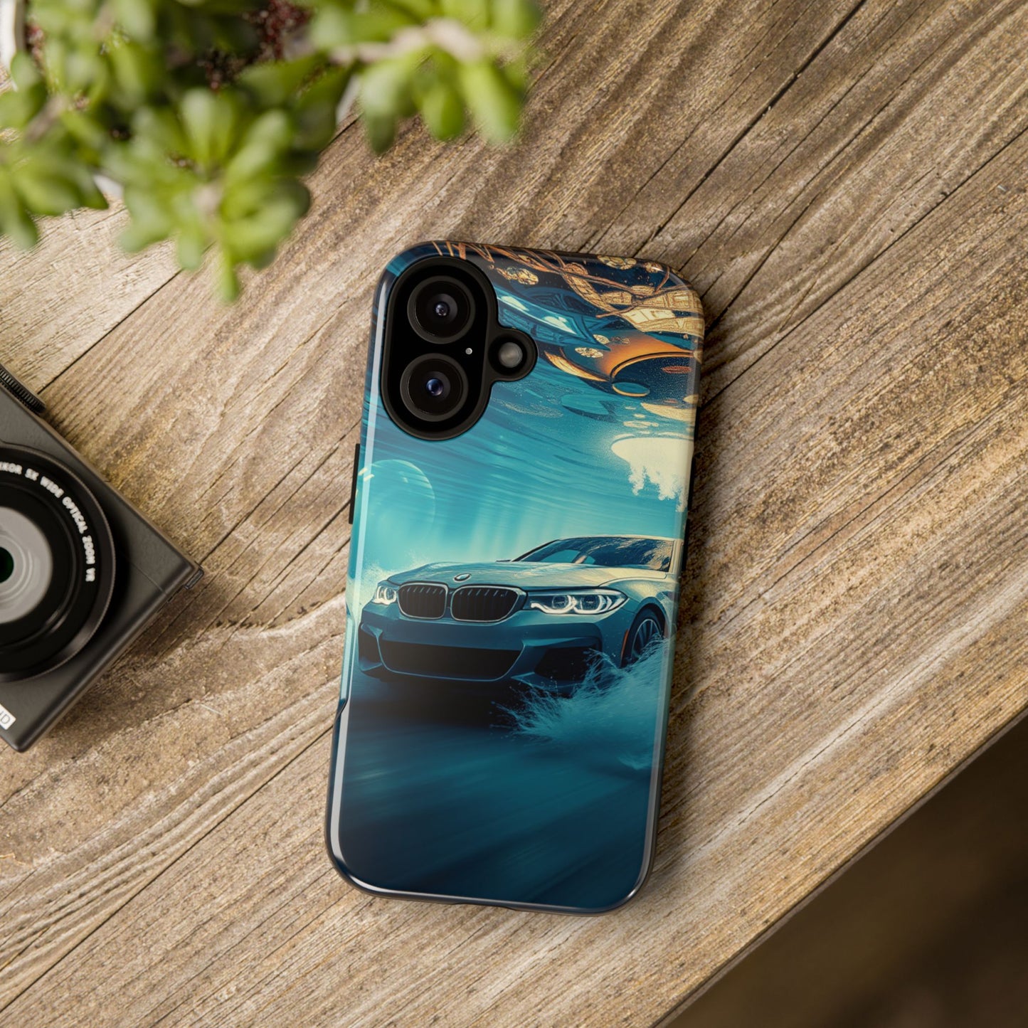 Motorsport Wave Rider Tough Phone Case