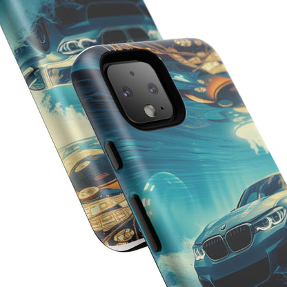 Motorsport Wave Rider Tough Phone Case