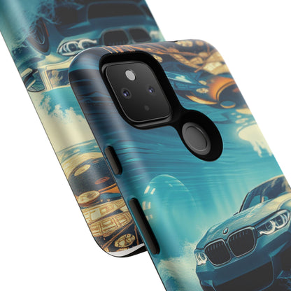 Motorsport Wave Rider Tough Phone Case