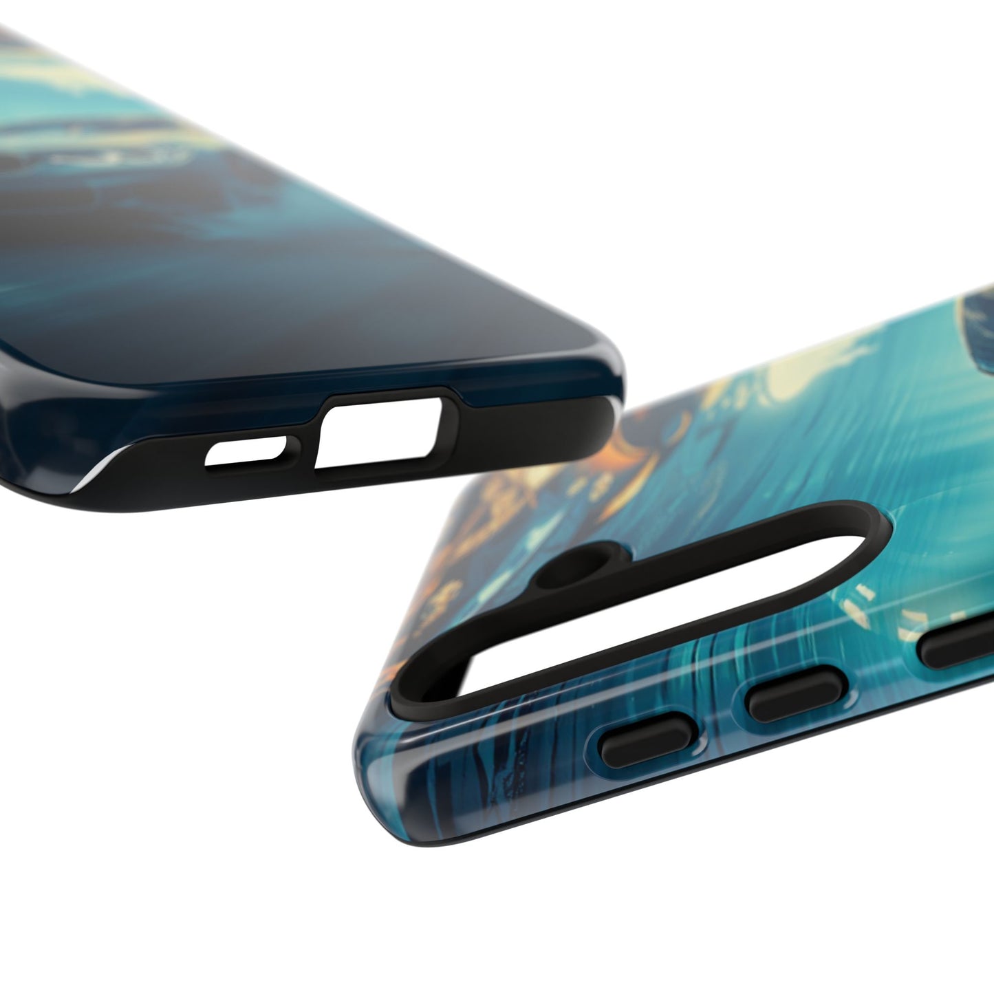 Motorsport Wave Rider Tough Phone Case