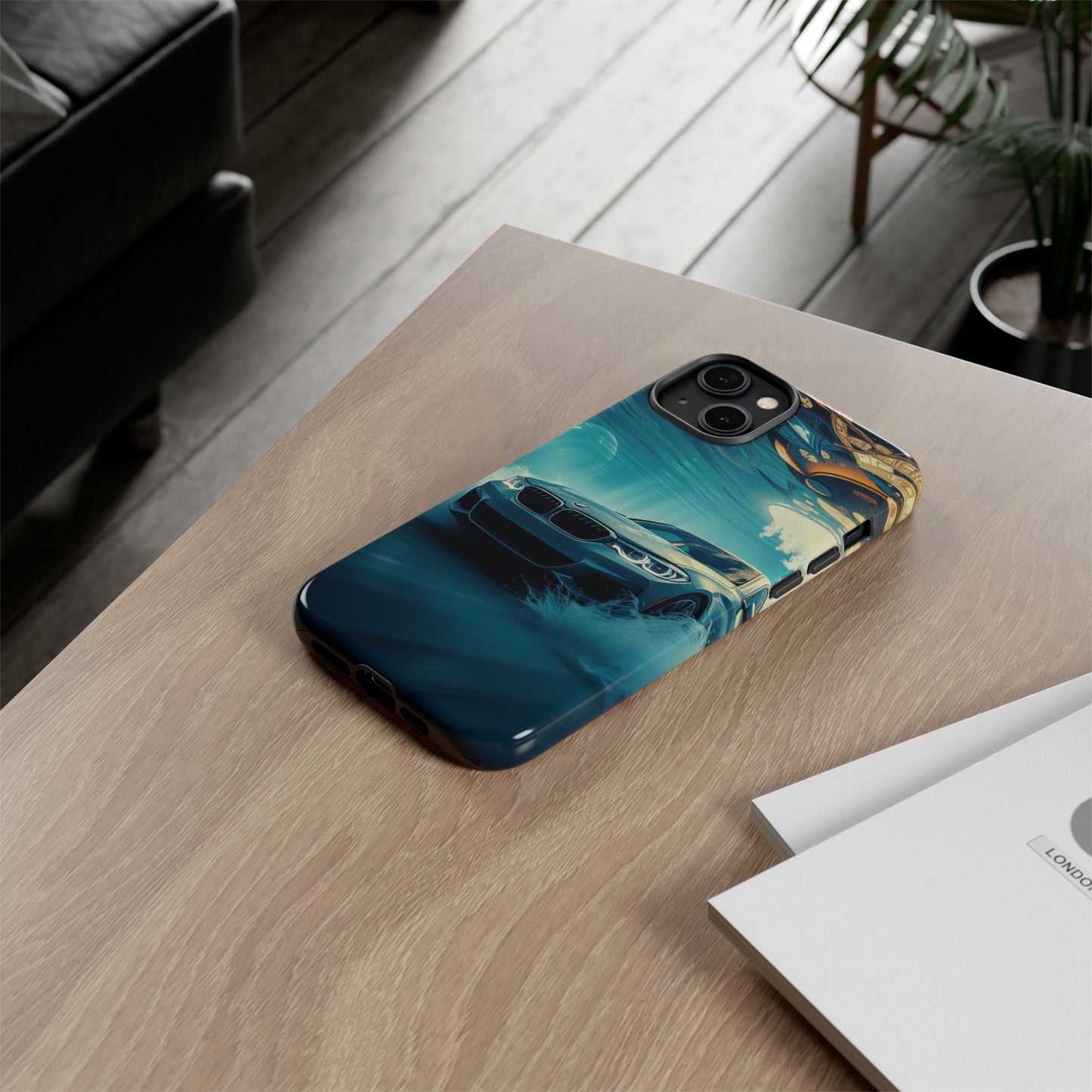 Motorsport Wave Rider Tough Phone Case