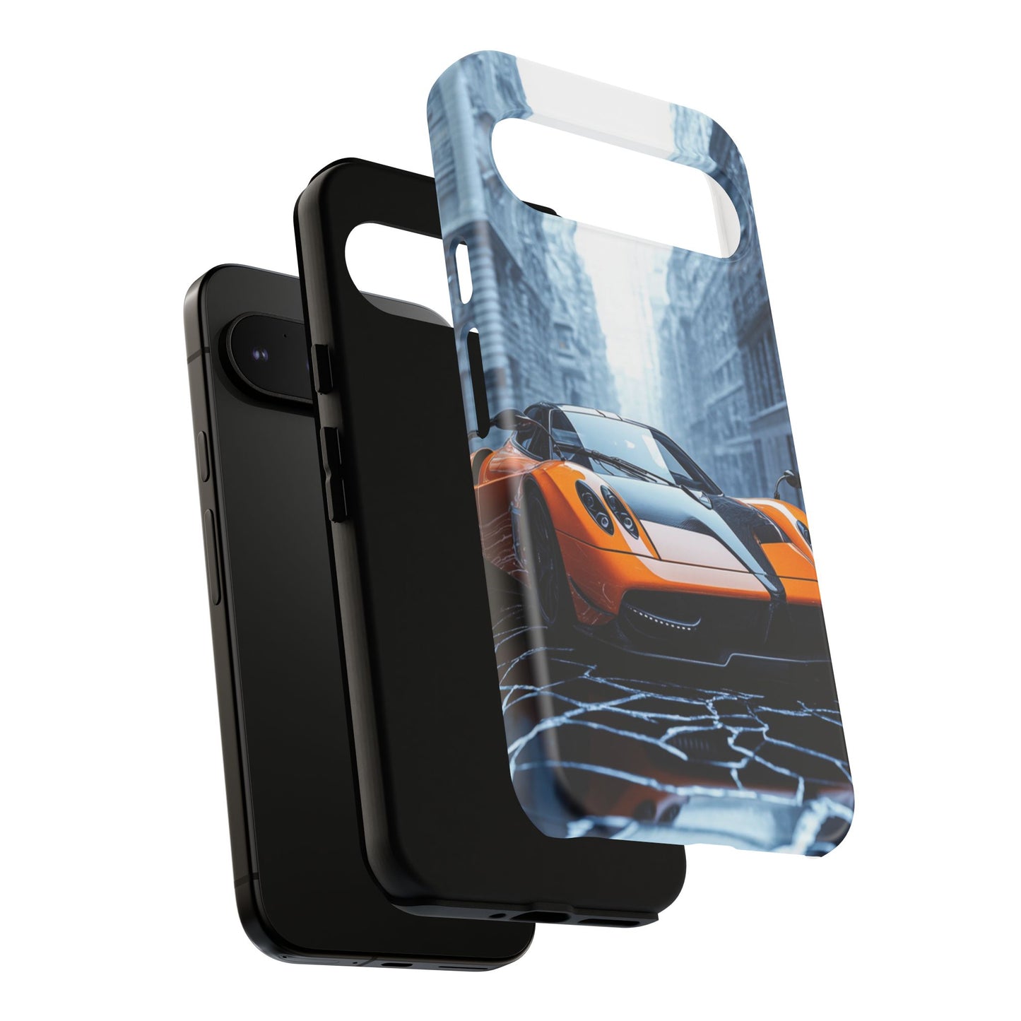 Driving Through Shattered Glass Tough Phone Case