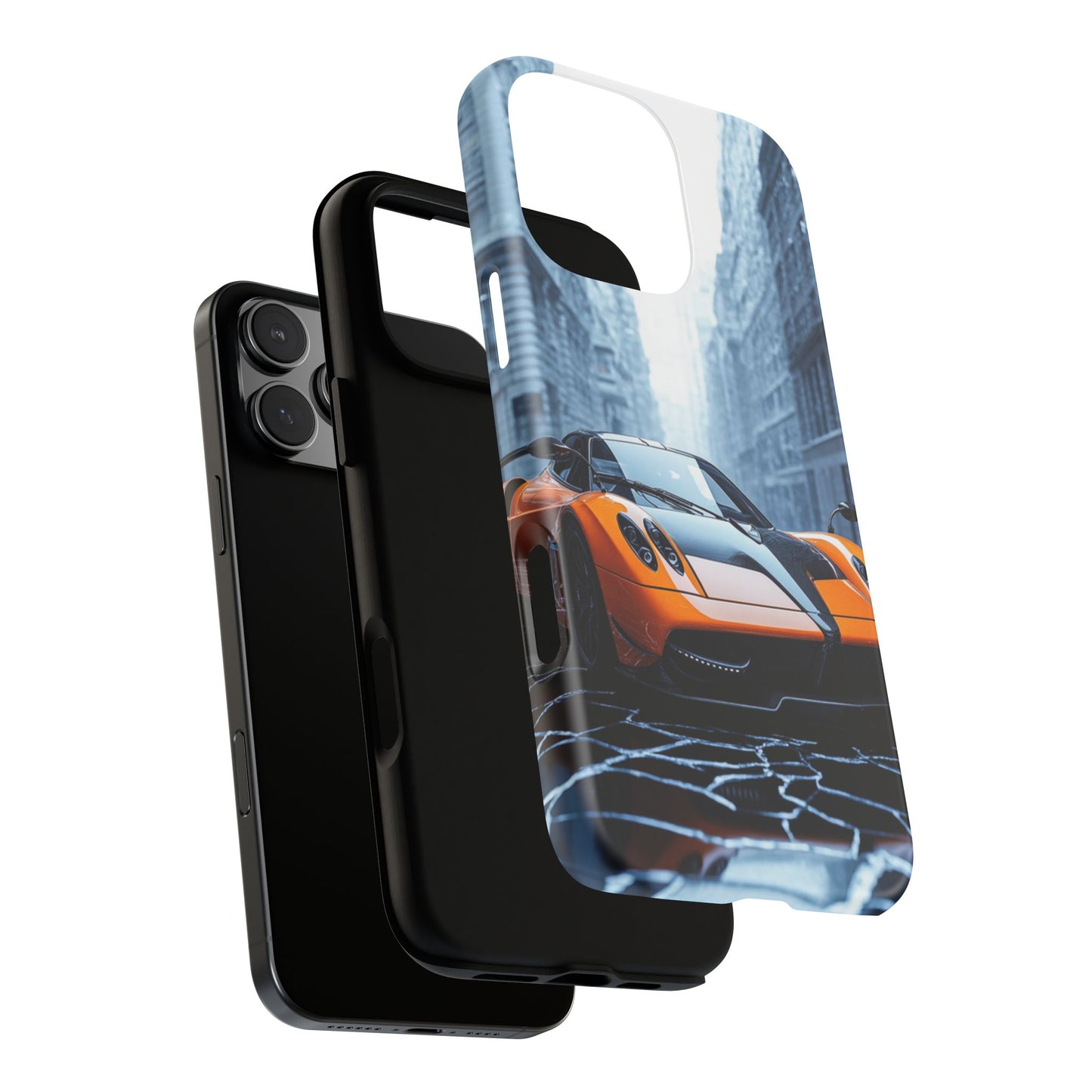 Driving Through Shattered Glass Tough Phone Case