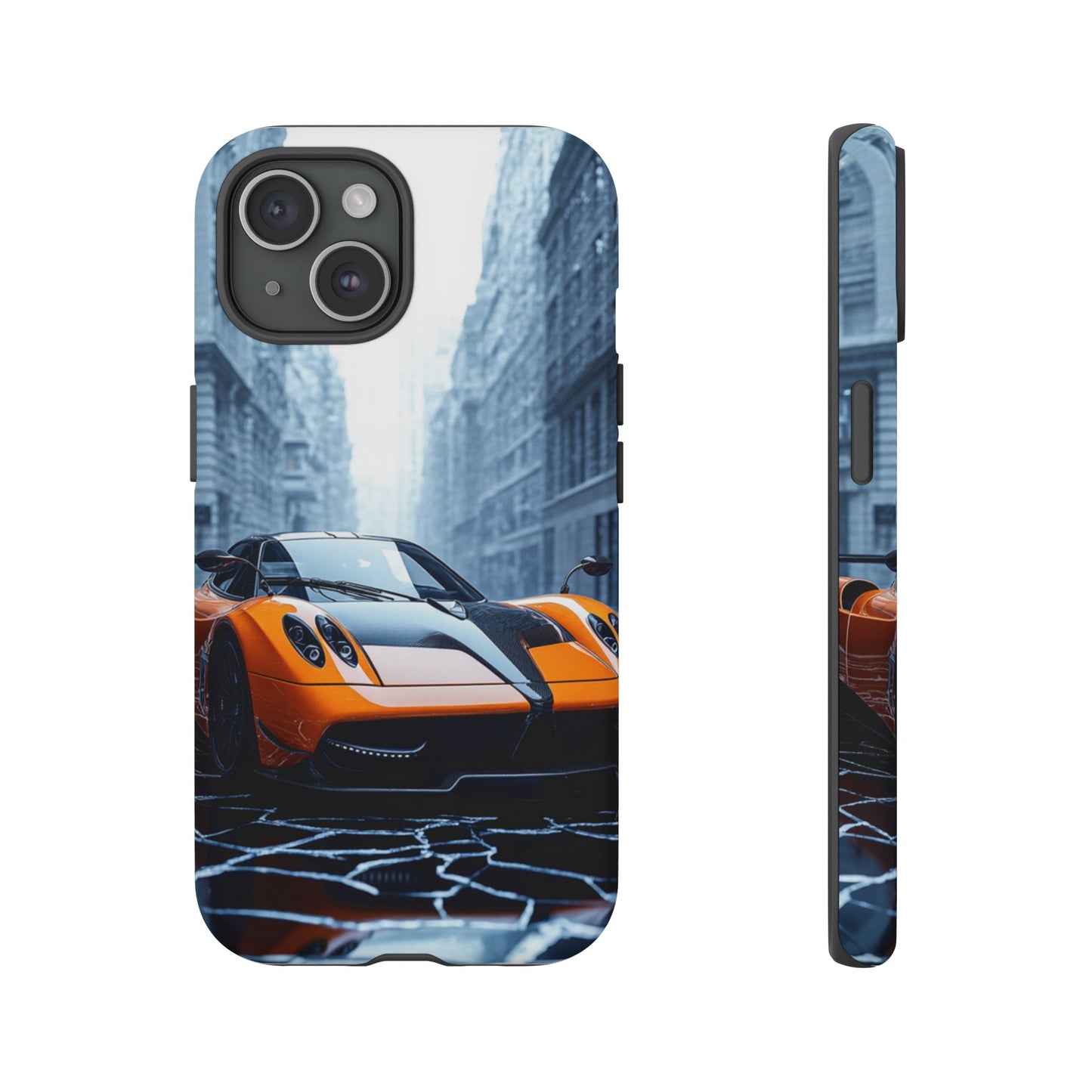 Driving Through Shattered Glass Tough Phone Case