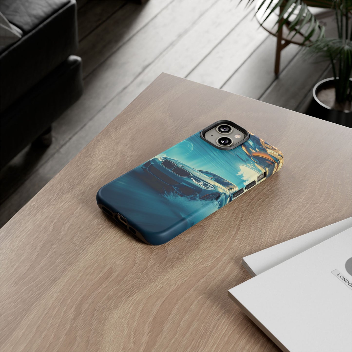 Motorsport Wave Rider Tough Phone Case