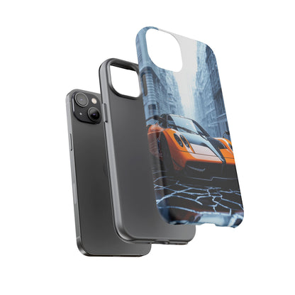 Driving Through Shattered Glass Tough Phone Case