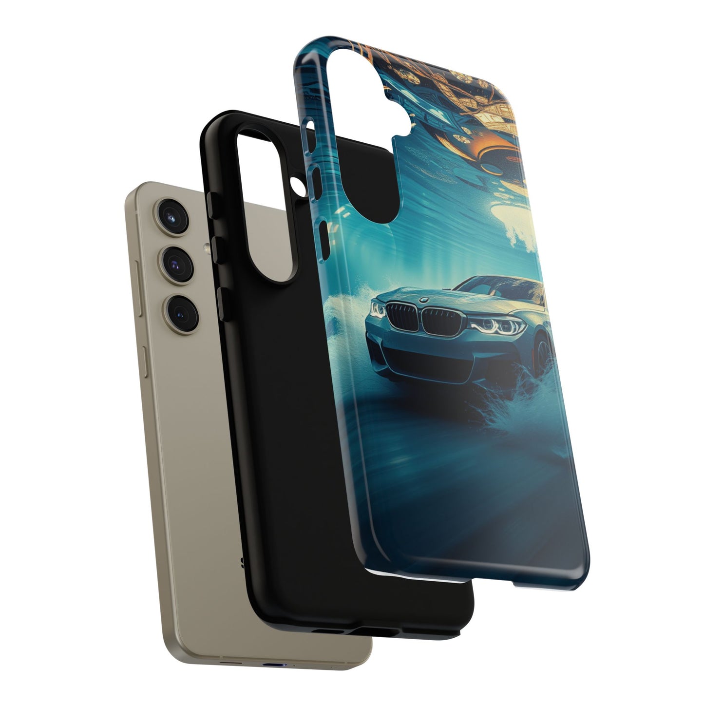 Motorsport Wave Rider Tough Phone Case