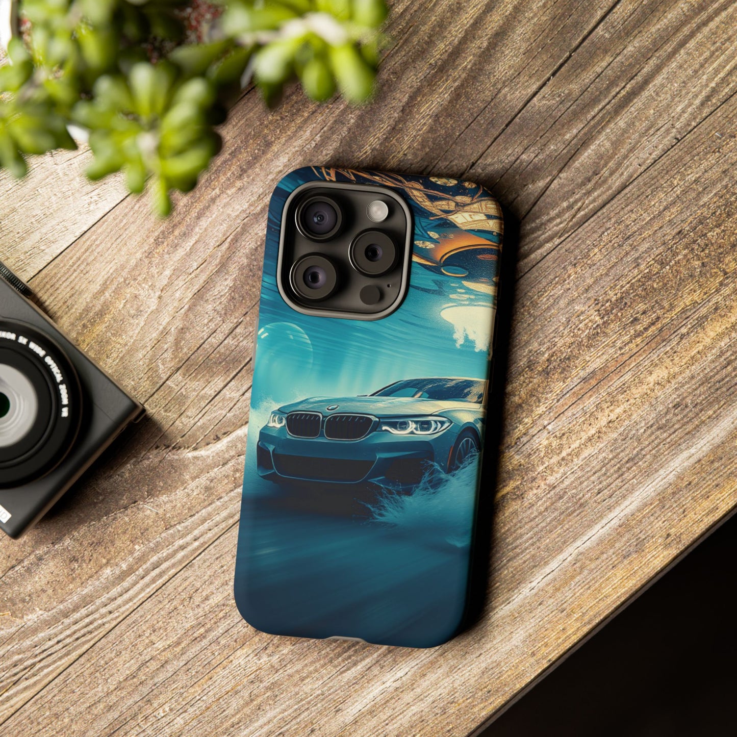 Motorsport Wave Rider Tough Phone Case