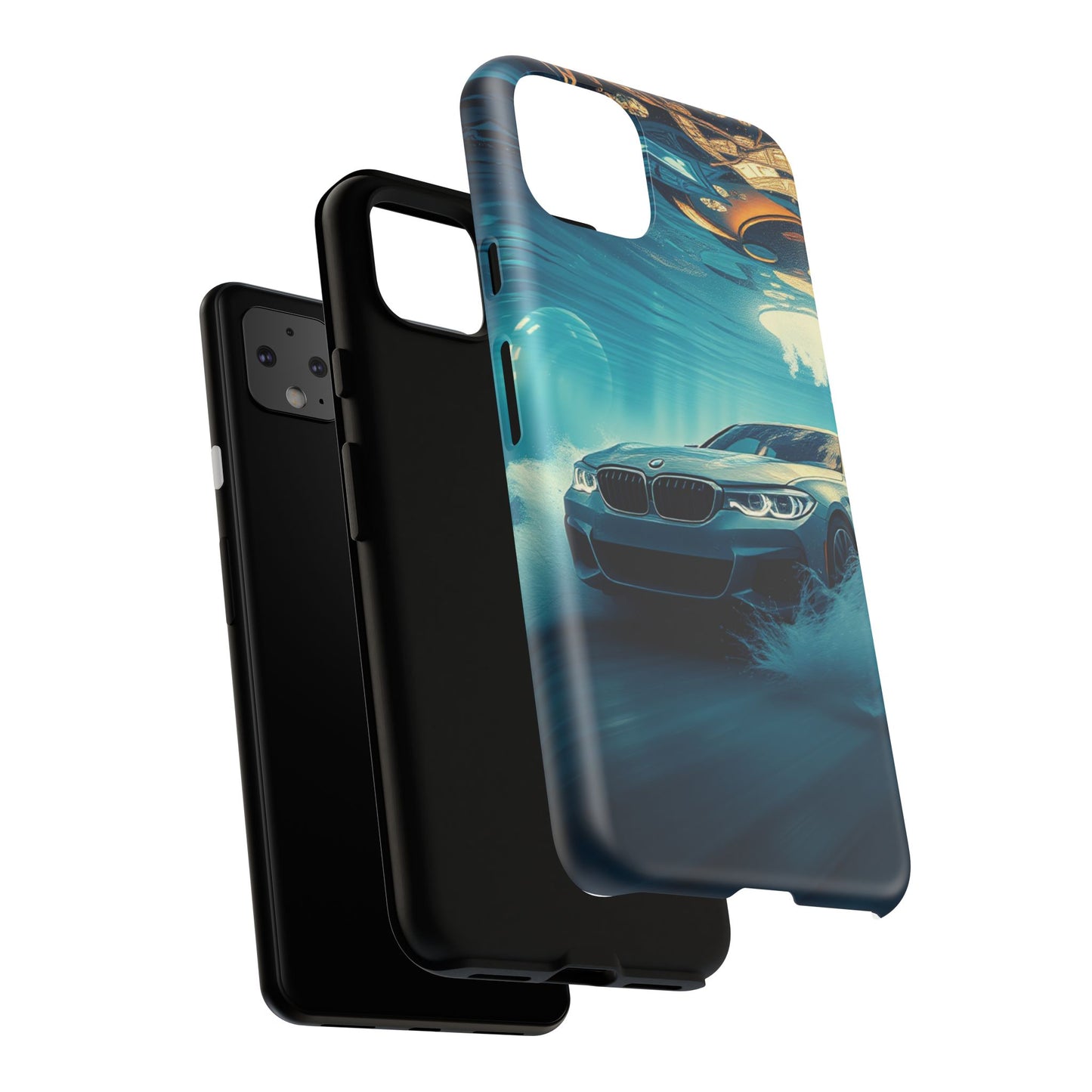 Motorsport Wave Rider Tough Phone Case