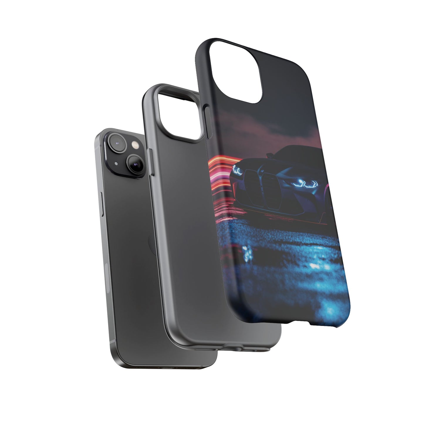 Midnight Blitz Tough Phone Case