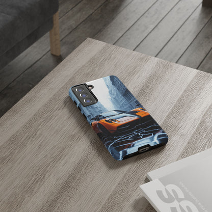 Driving Through Shattered Glass Tough Phone Case