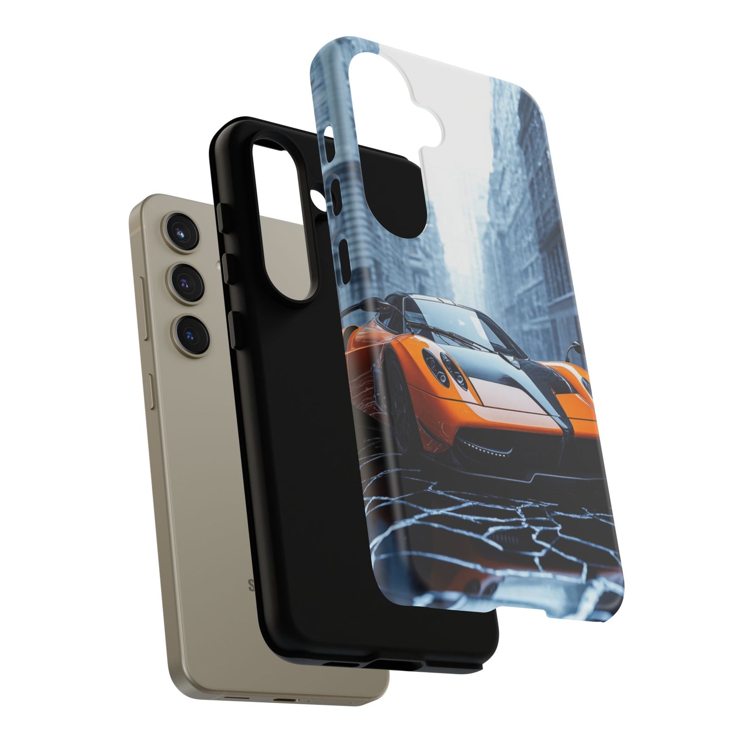 Driving Through Shattered Glass Tough Phone Case