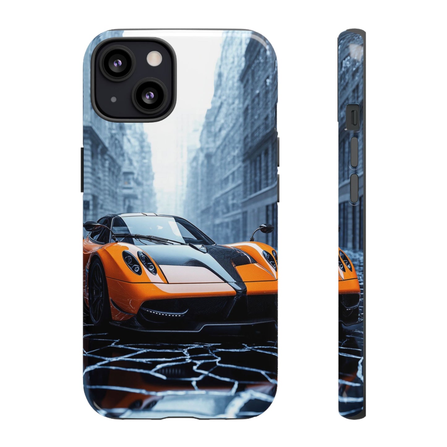 Driving Through Shattered Glass Tough Phone Case