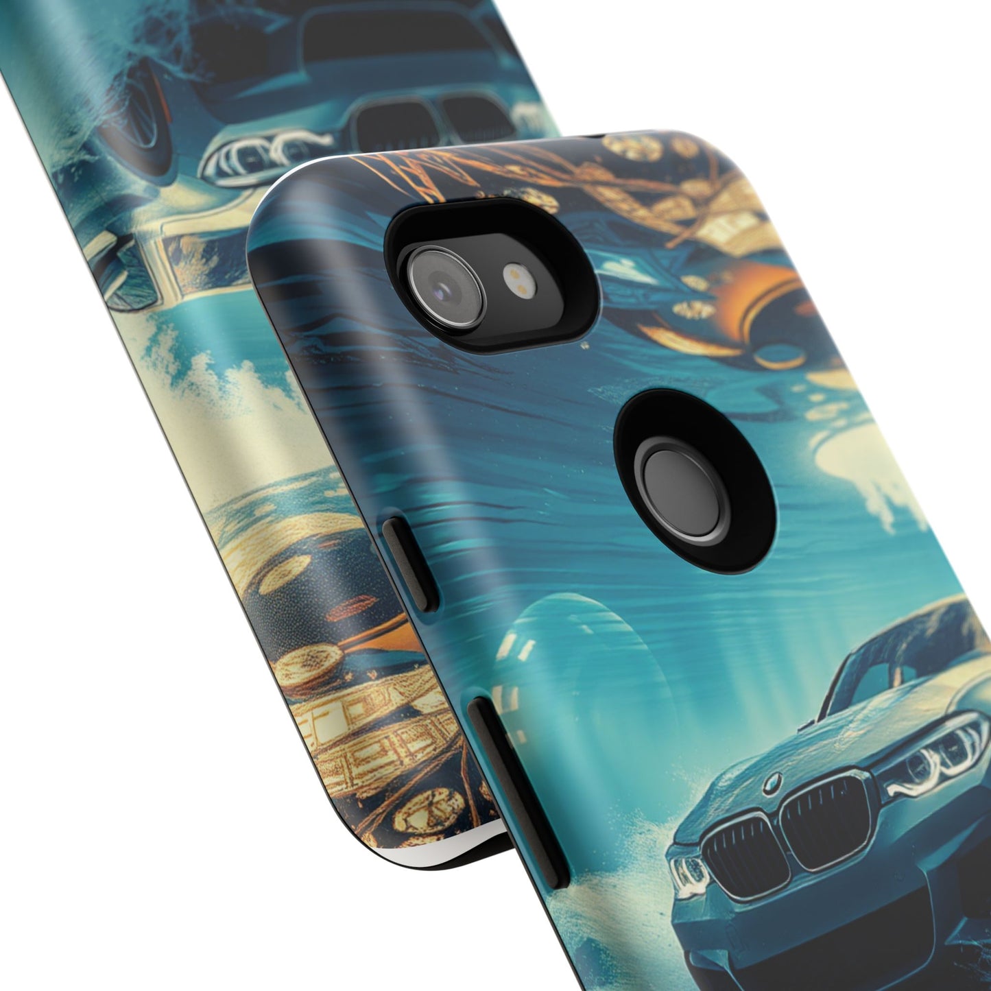 Motorsport Wave Rider Tough Phone Case