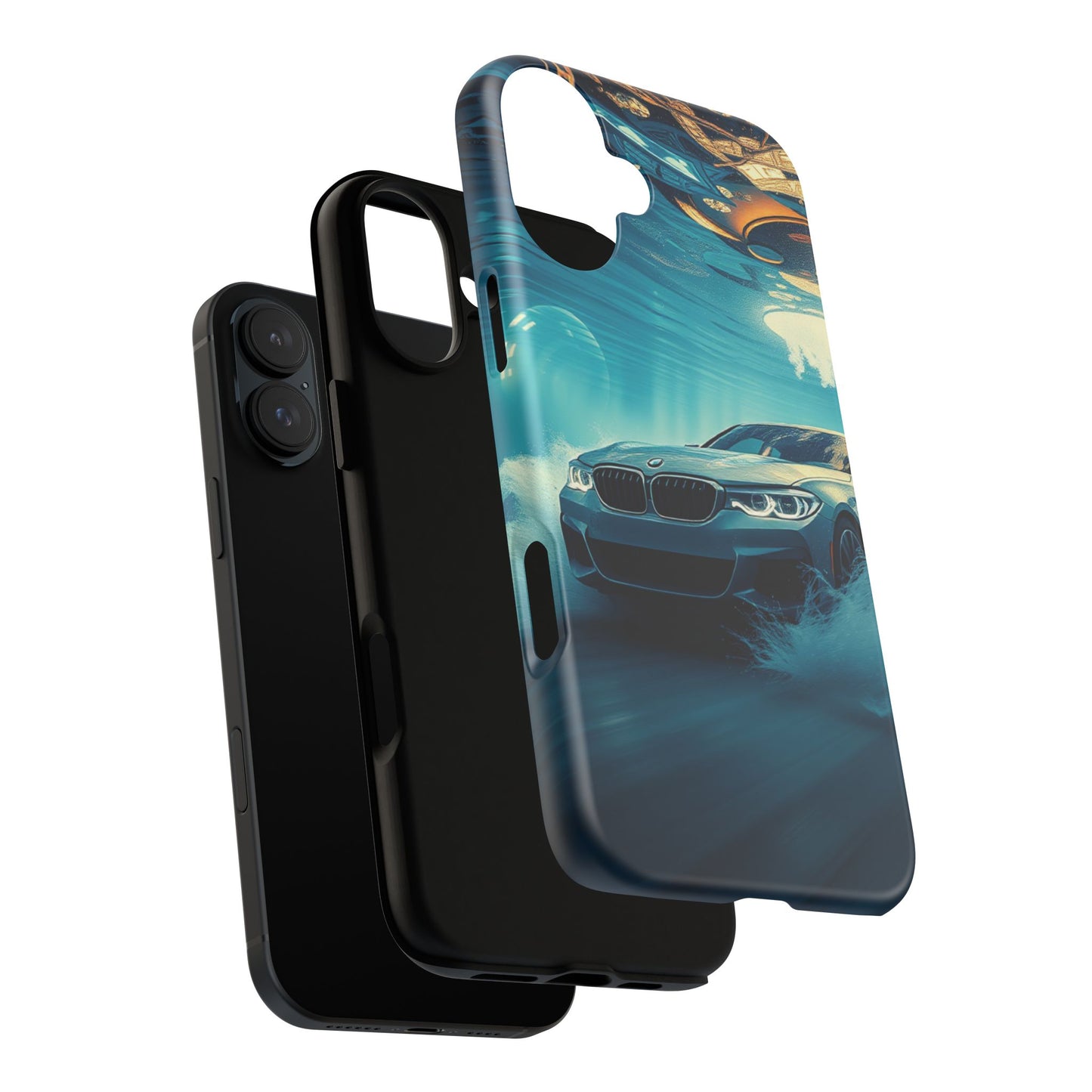 Motorsport Wave Rider Tough Phone Case