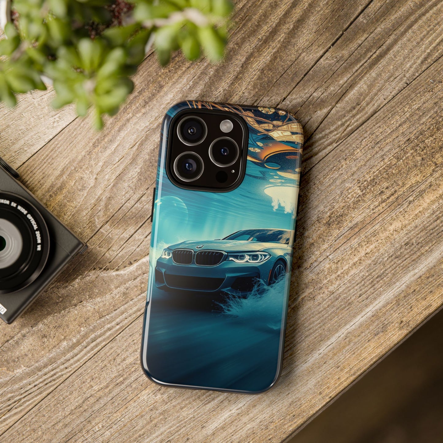 Motorsport Wave Rider Tough Phone Case