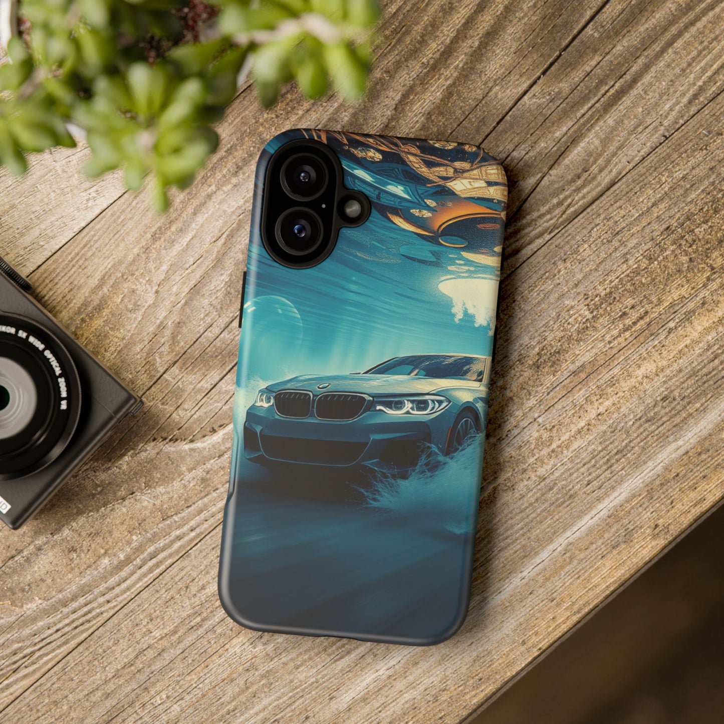 Motorsport Wave Rider Tough Phone Case