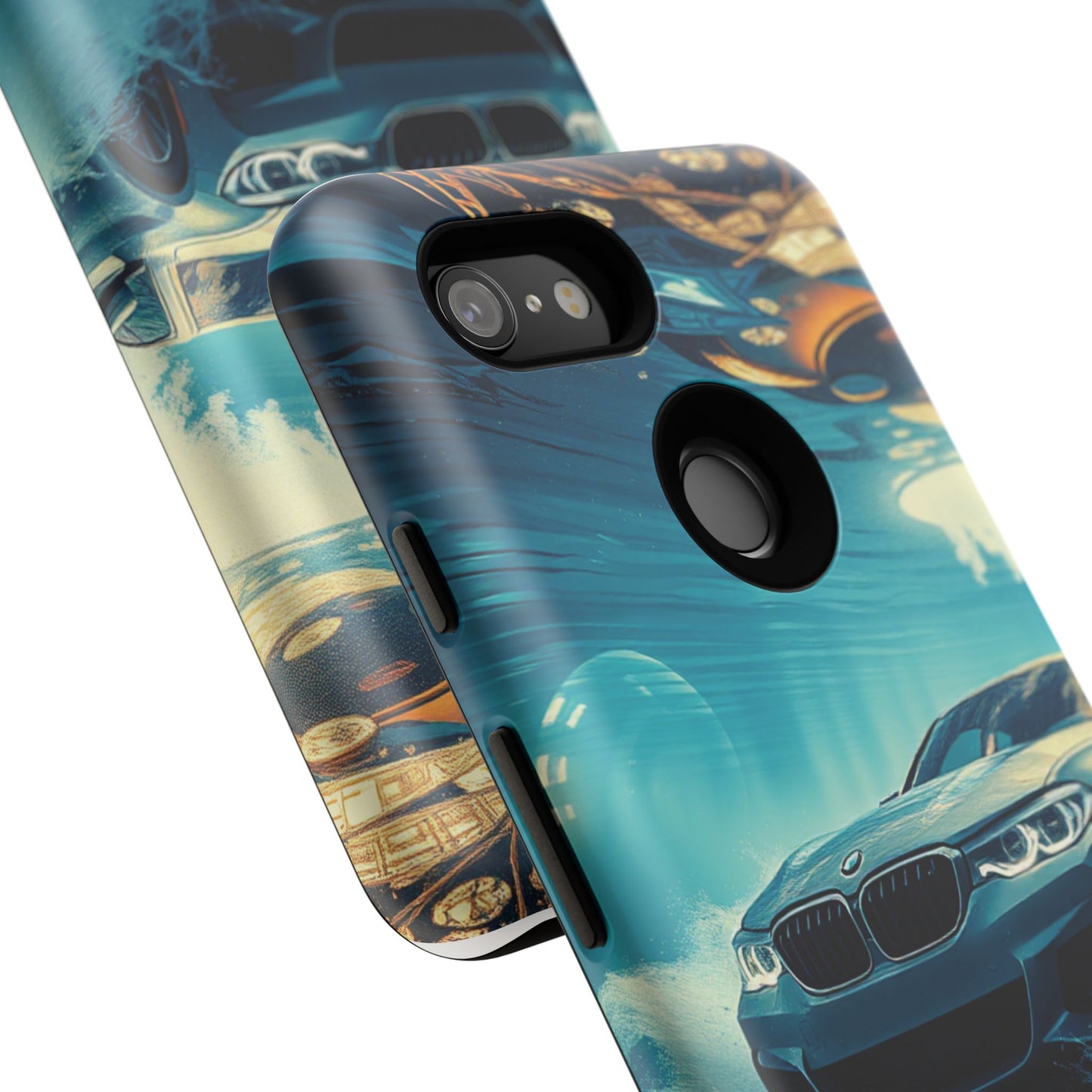 Motorsport Wave Rider Tough Phone Case