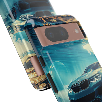 Motorsport Wave Rider Tough Phone Case