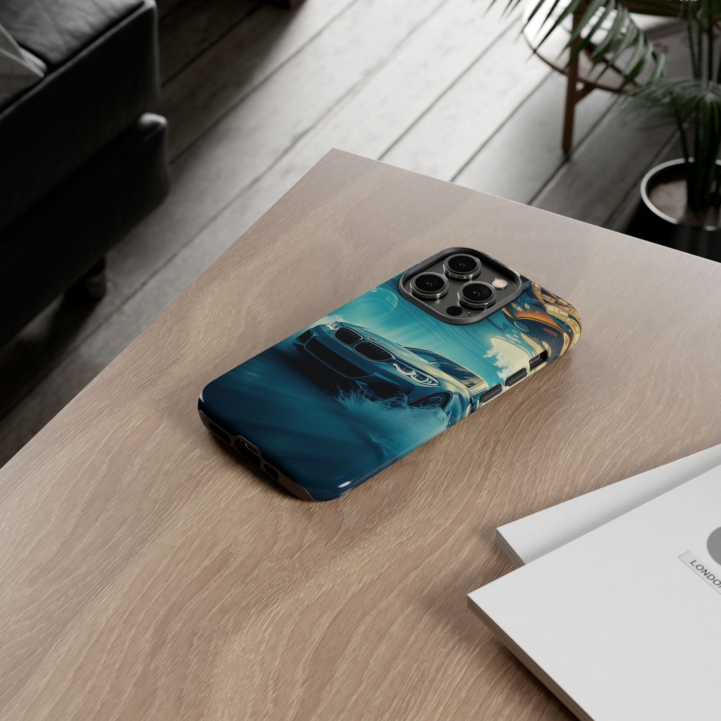 Motorsport Wave Rider Tough Phone Case