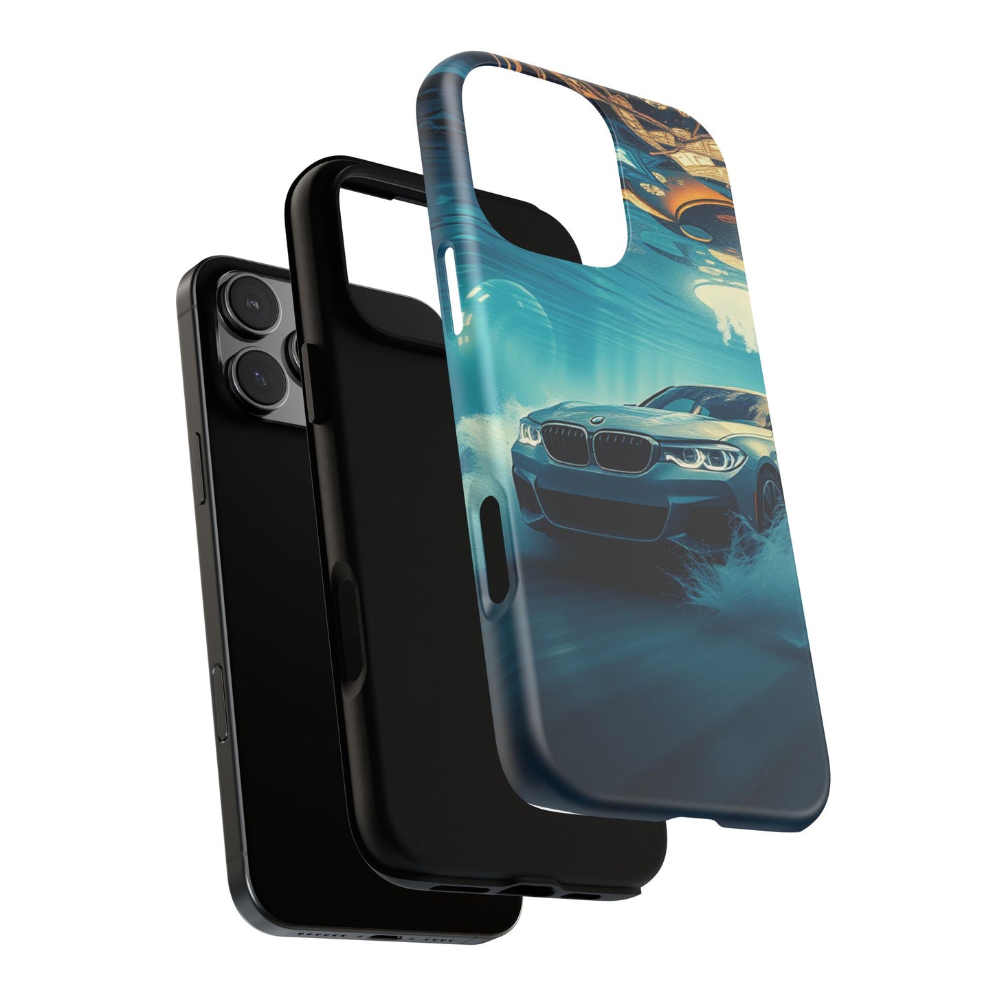 Motorsport Wave Rider Tough Phone Case