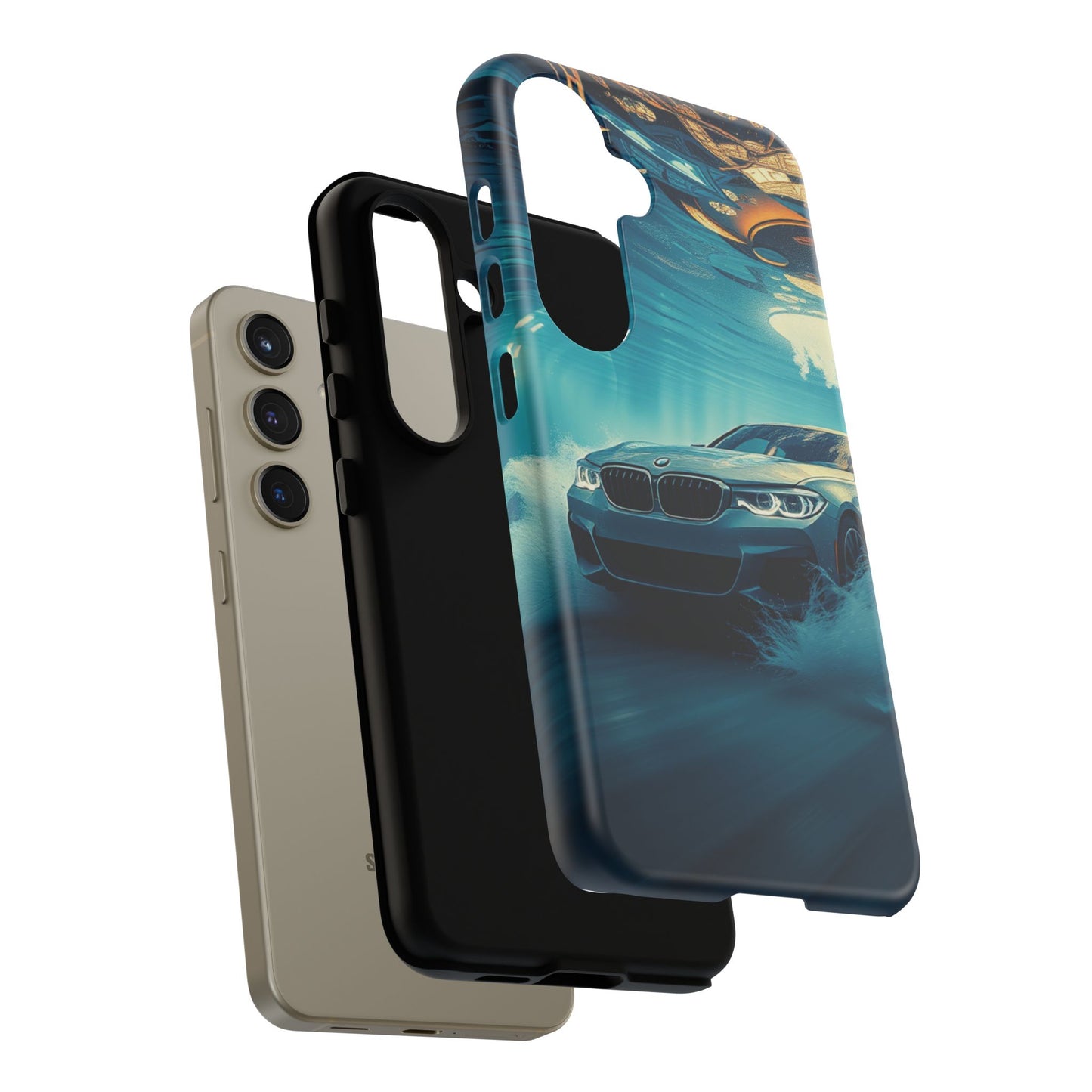 Motorsport Wave Rider Tough Phone Case