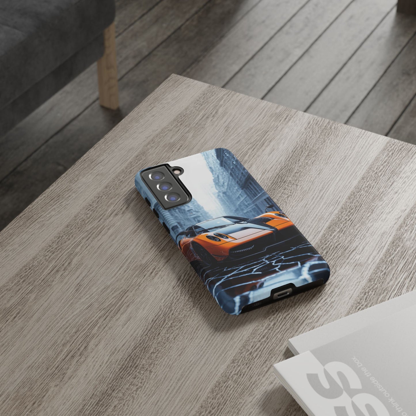 Driving Through Shattered Glass Tough Phone Case