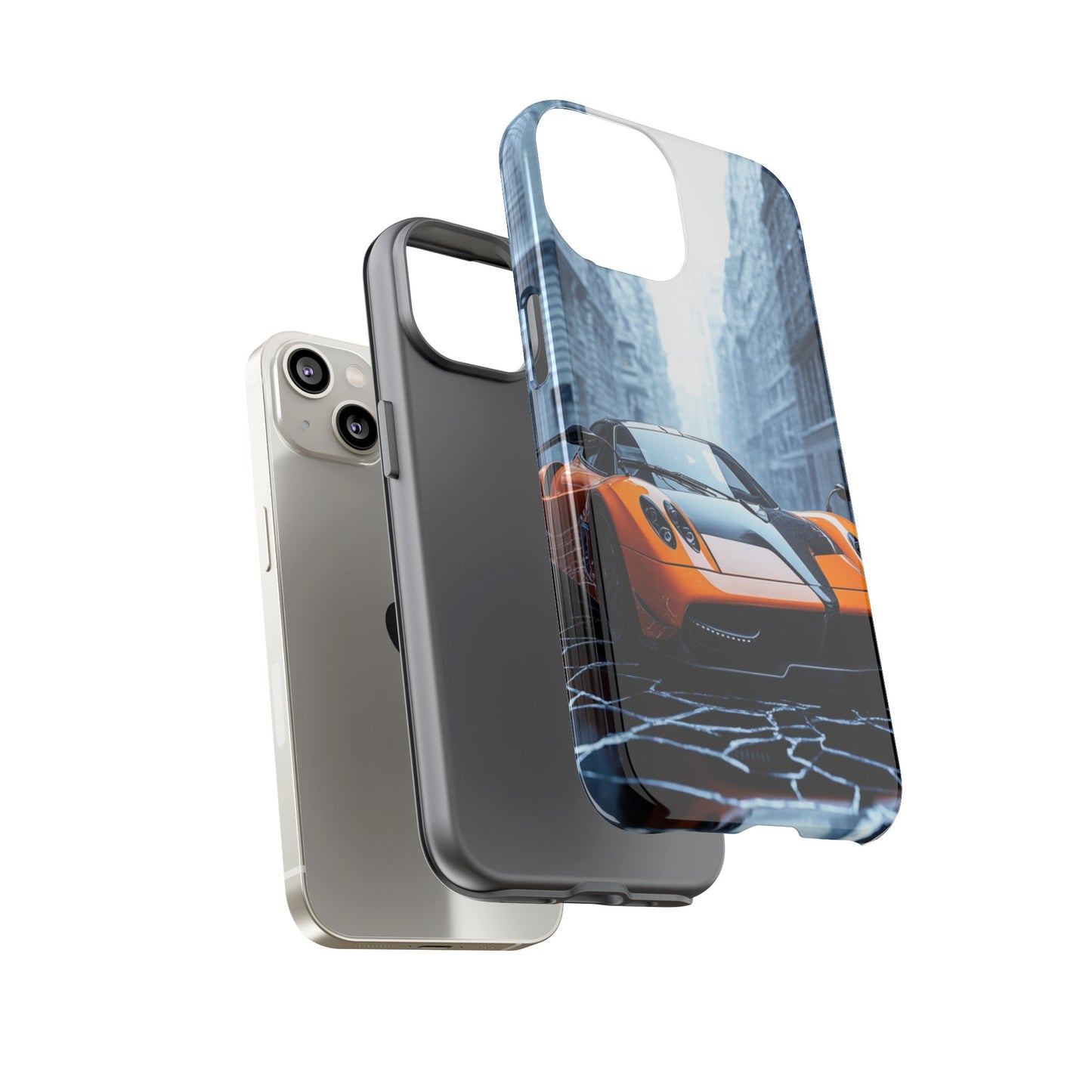 Driving Through Shattered Glass Tough Phone Case