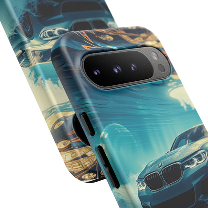 Motorsport Wave Rider Tough Phone Case