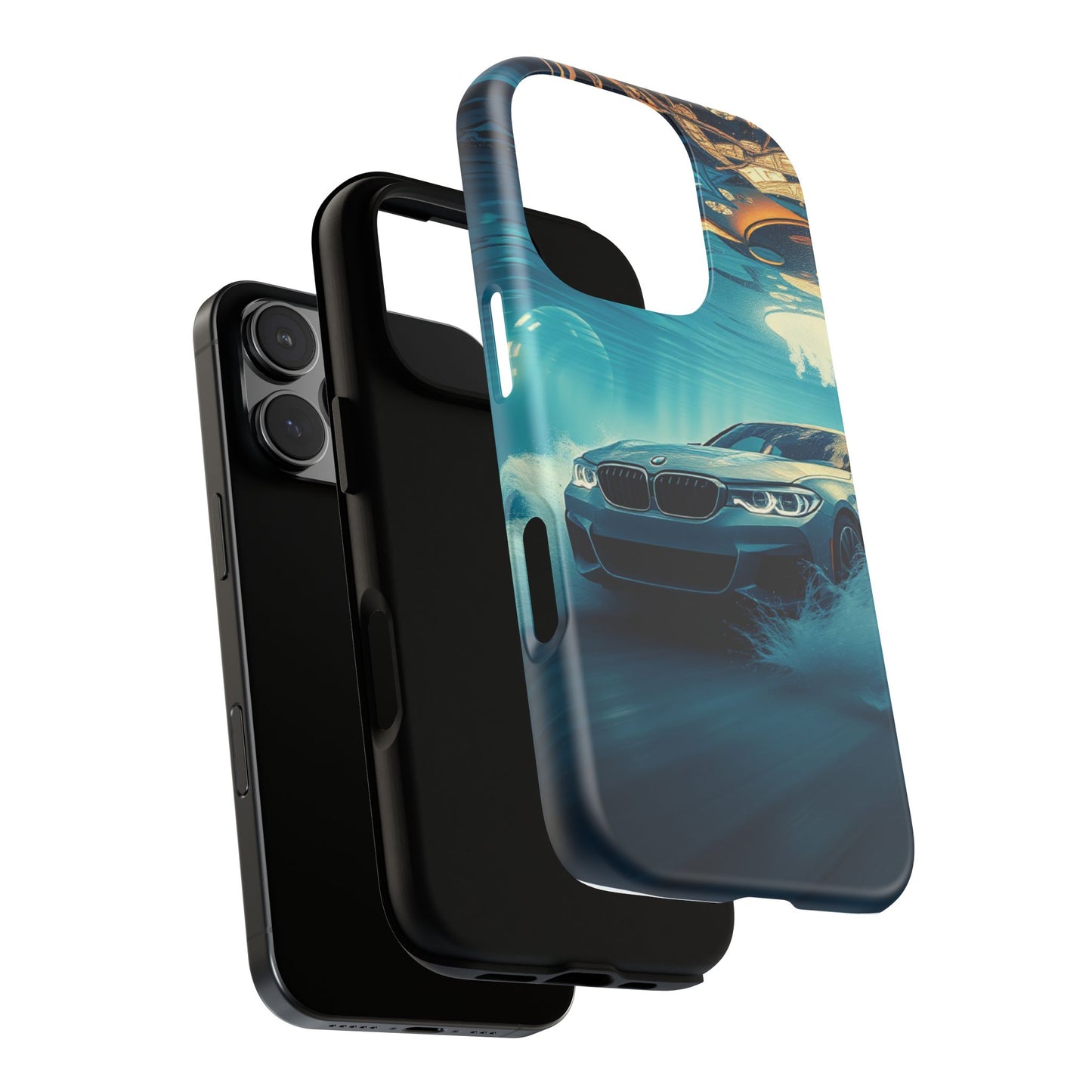 Motorsport Wave Rider Tough Phone Case