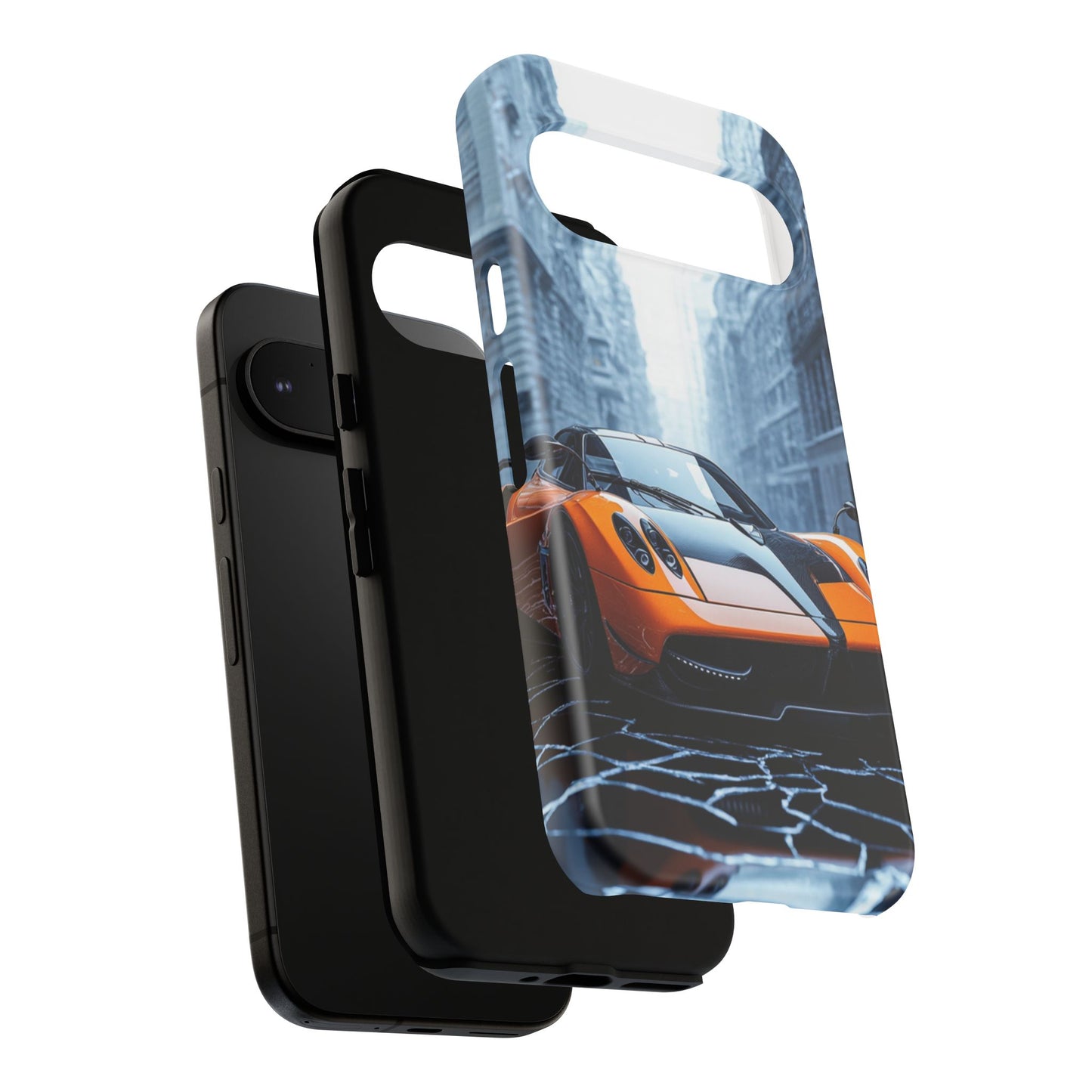 Driving Through Shattered Glass Tough Phone Case