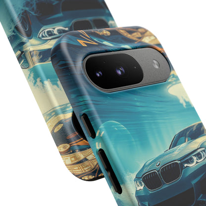 Motorsport Wave Rider Tough Phone Case