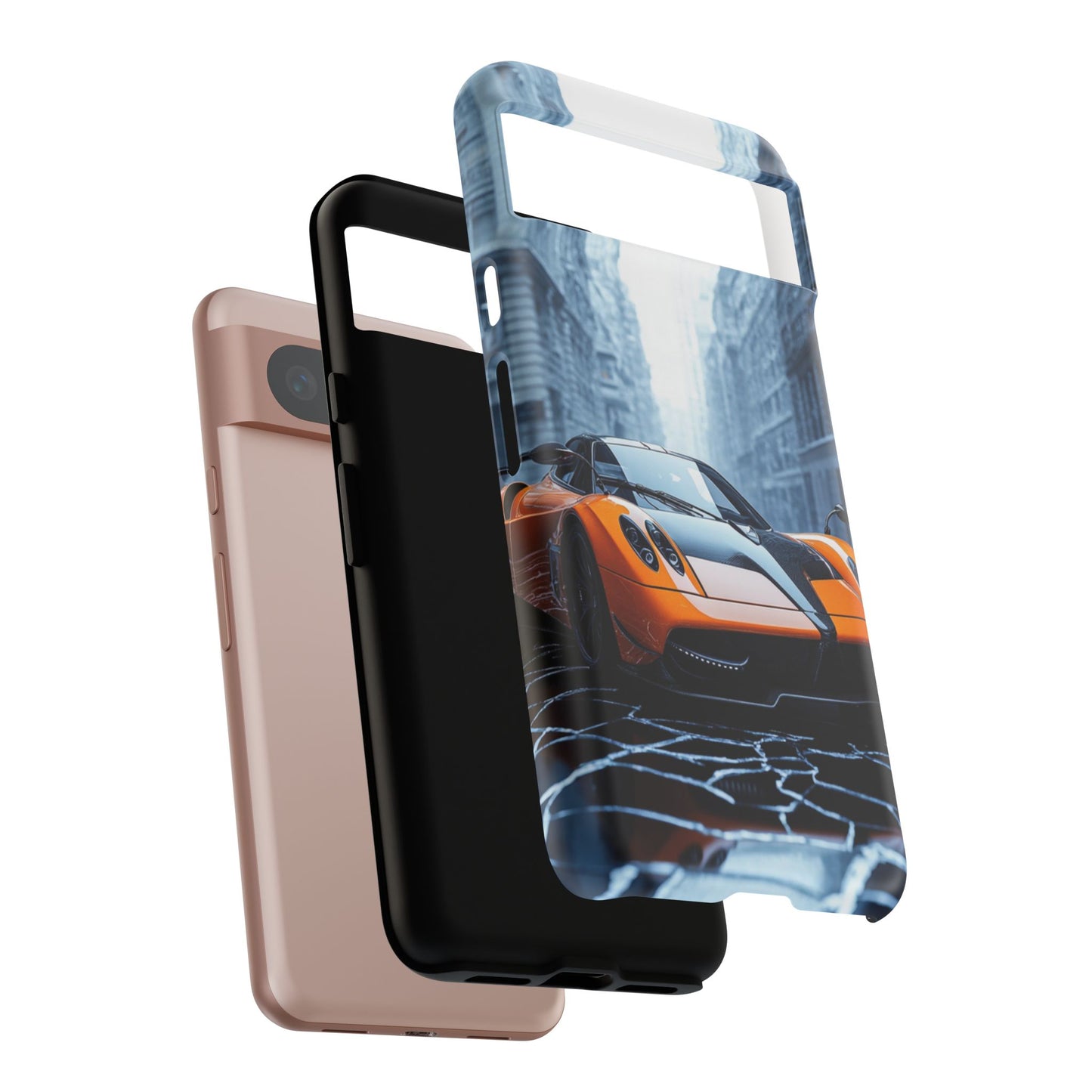 Driving Through Shattered Glass Tough Phone Case