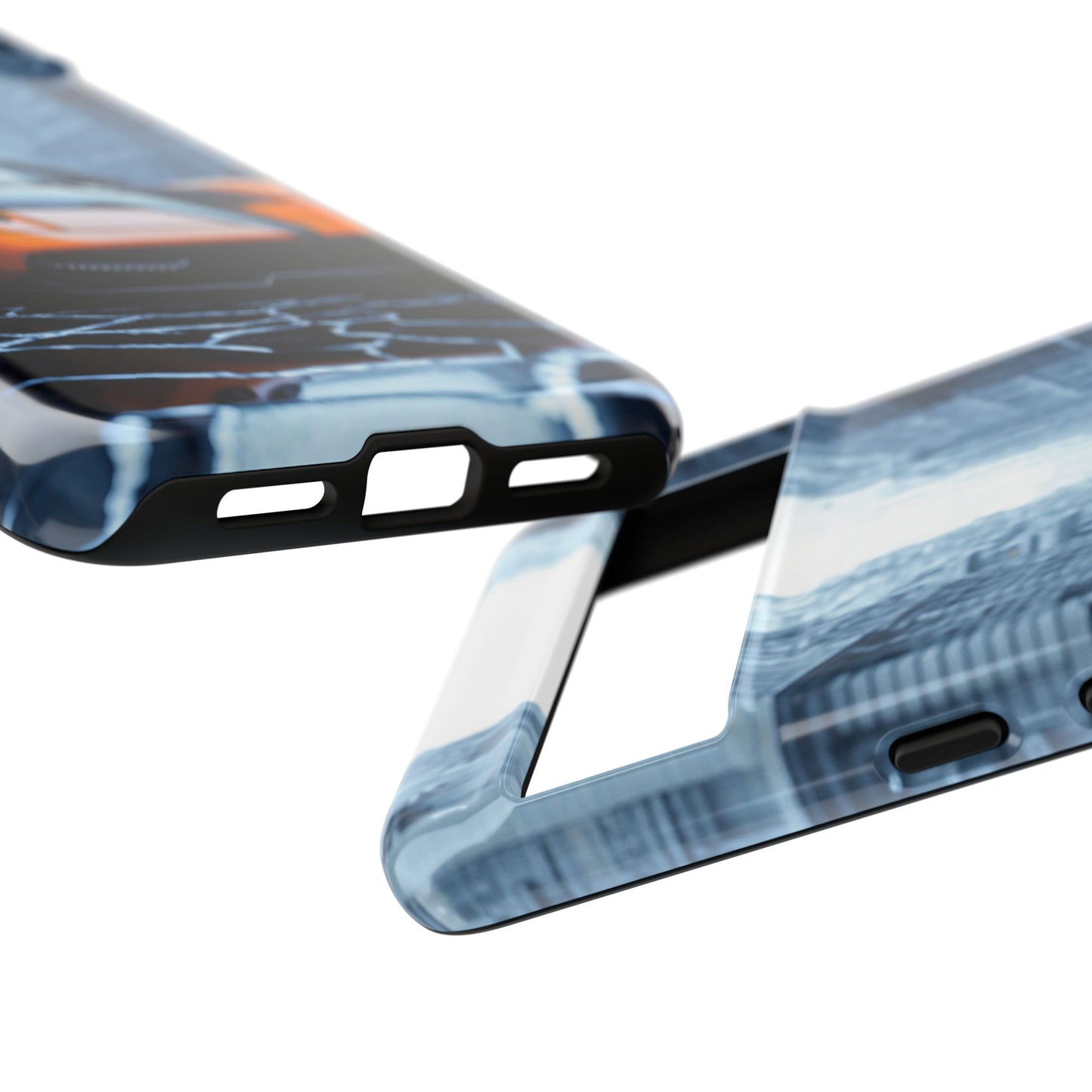 Driving Through Shattered Glass Tough Phone Case