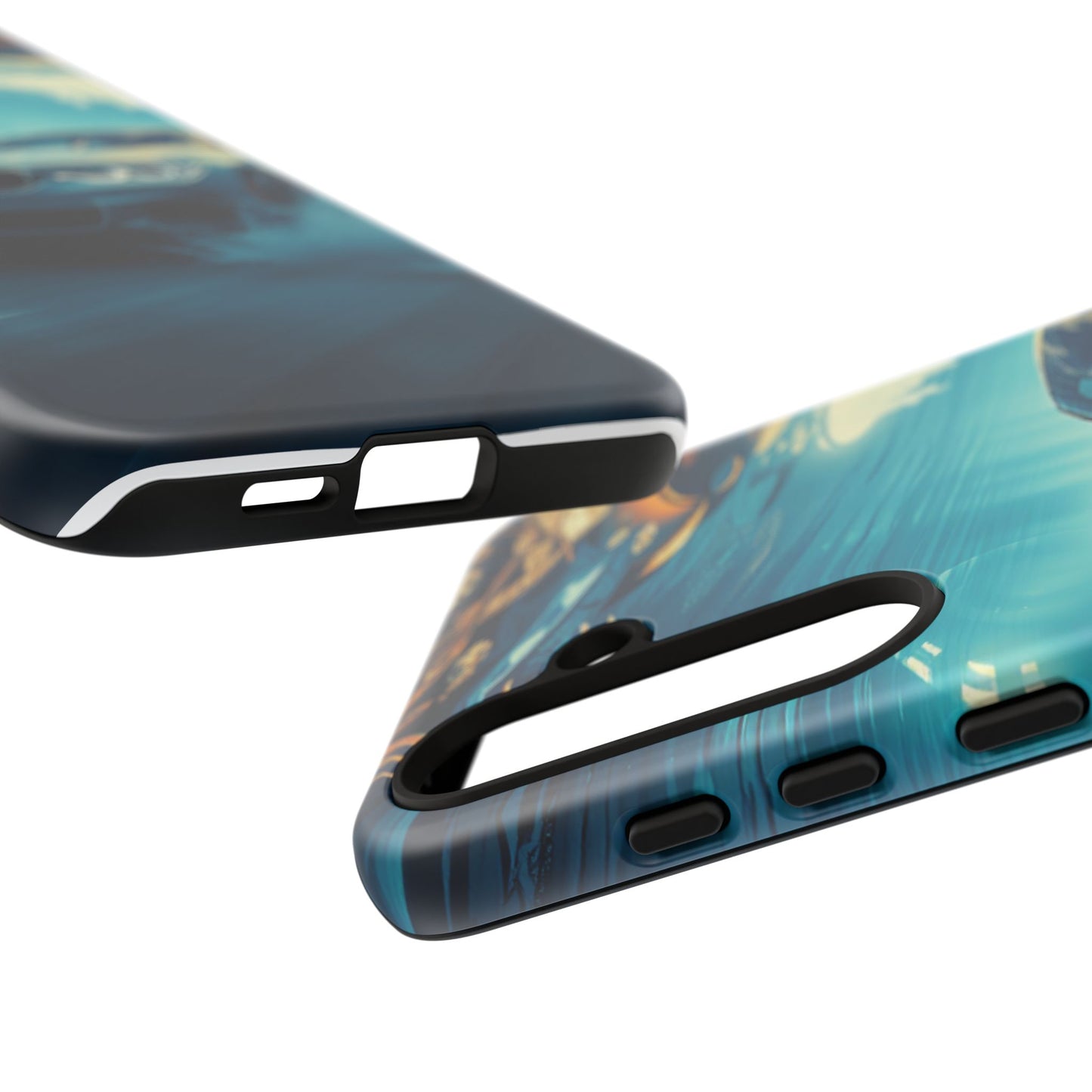 Motorsport Wave Rider Tough Phone Case