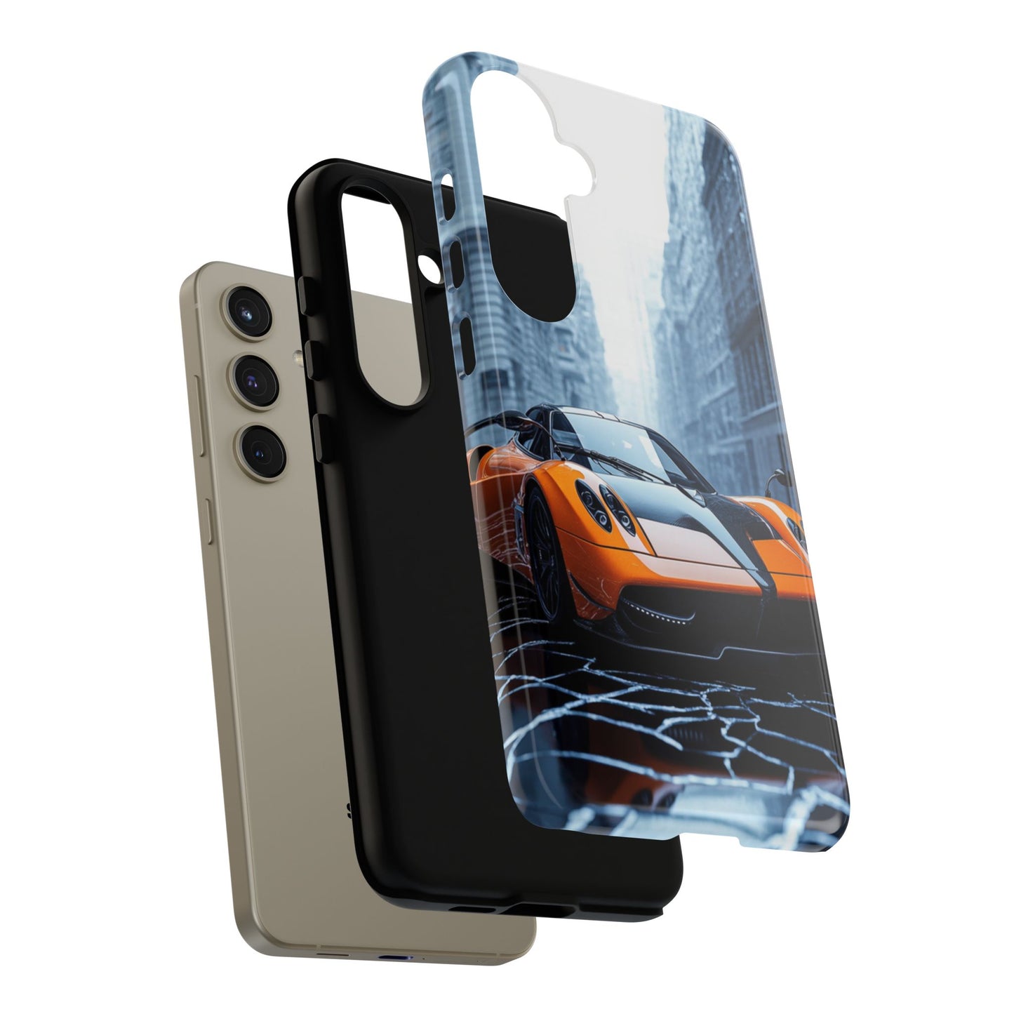 Driving Through Shattered Glass Tough Phone Case