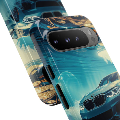 Motorsport Wave Rider Tough Phone Case