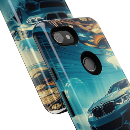 Motorsport Wave Rider Tough Phone Case