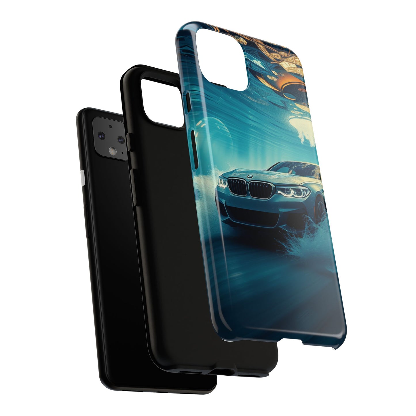 Motorsport Wave Rider Tough Phone Case