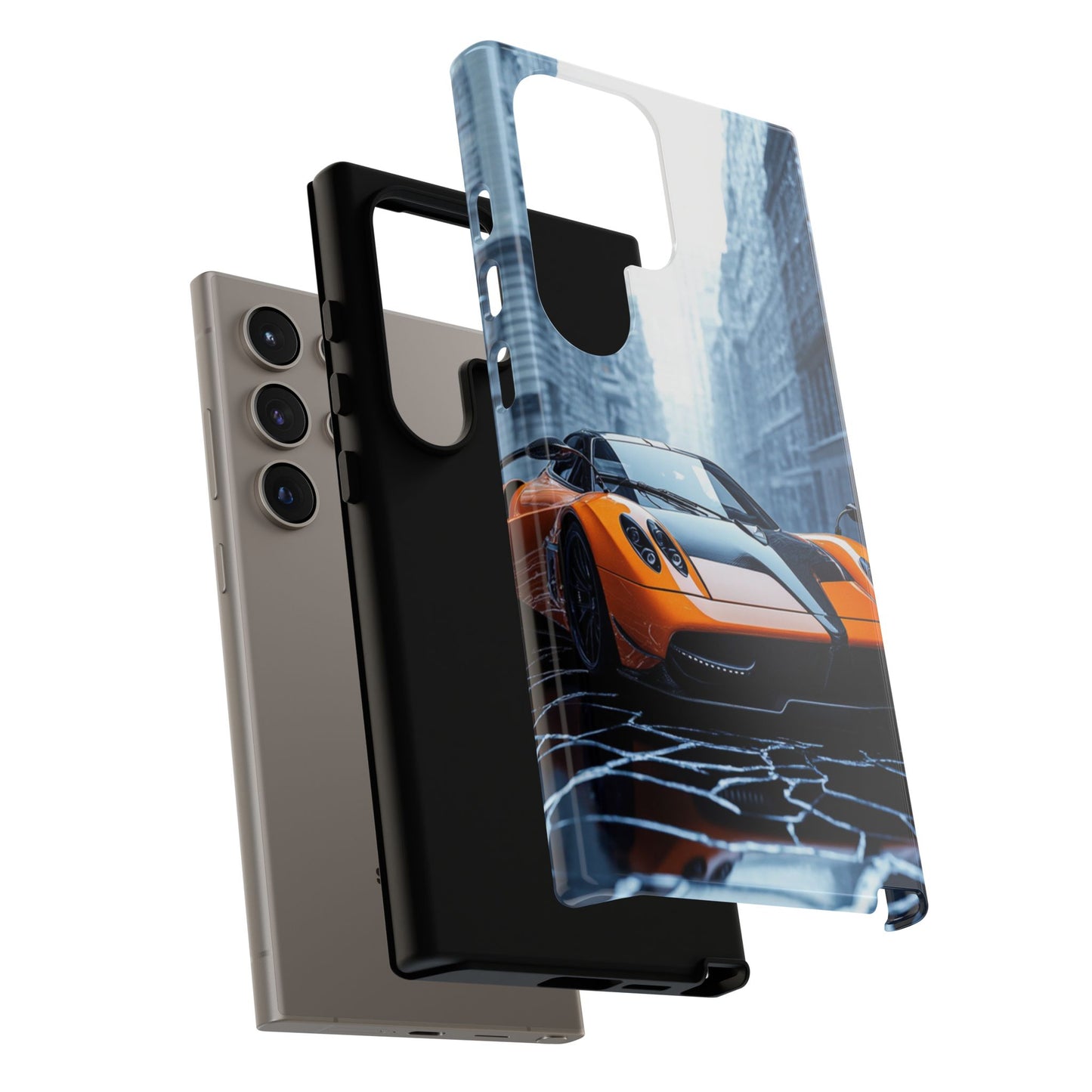 Driving Through Shattered Glass Tough Phone Case