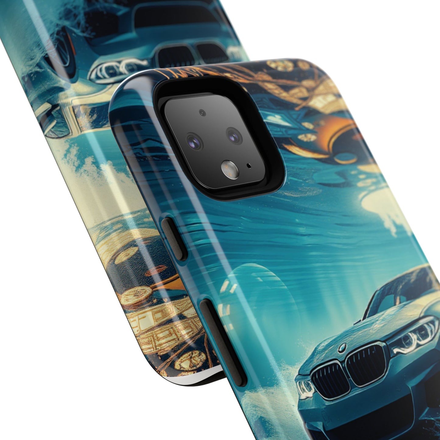 Motorsport Wave Rider Tough Phone Case