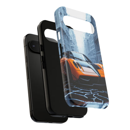 Driving Through Shattered Glass Tough Phone Case