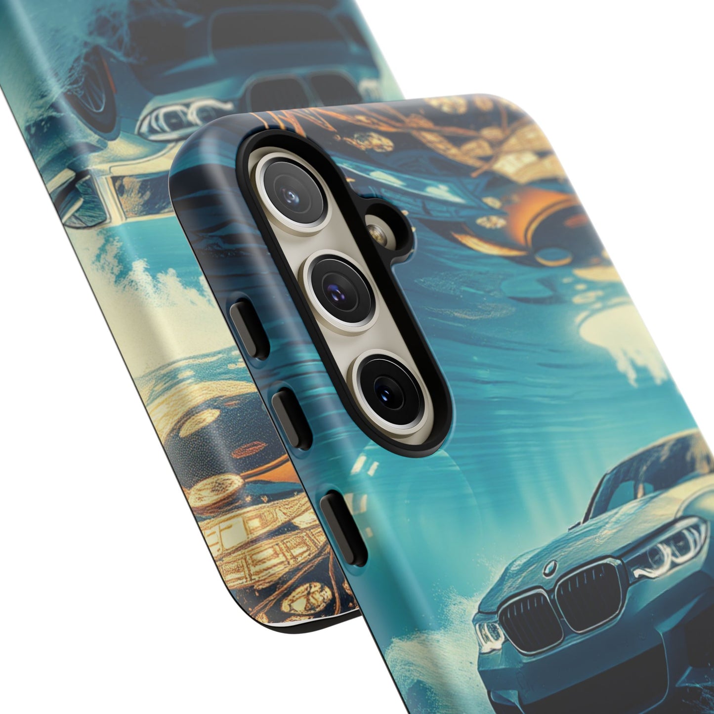 Motorsport Wave Rider Tough Phone Case