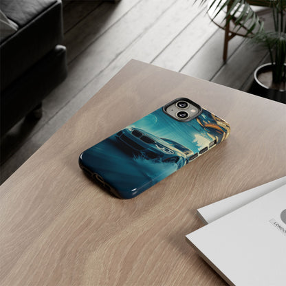 Motorsport Wave Rider Tough Phone Case