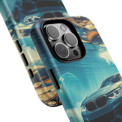 Motorsport Wave Rider Tough Phone Case