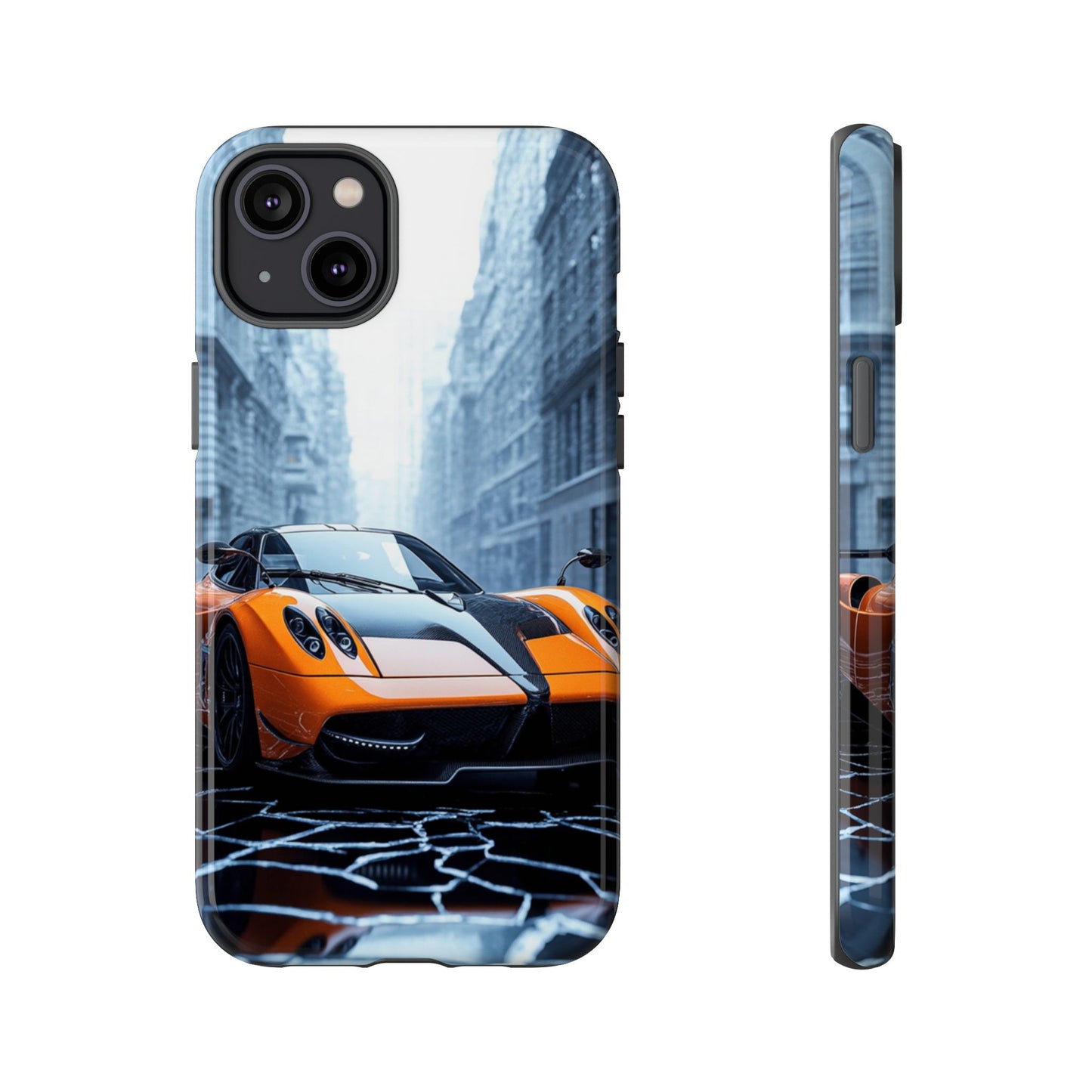 Driving Through Shattered Glass Tough Phone Case